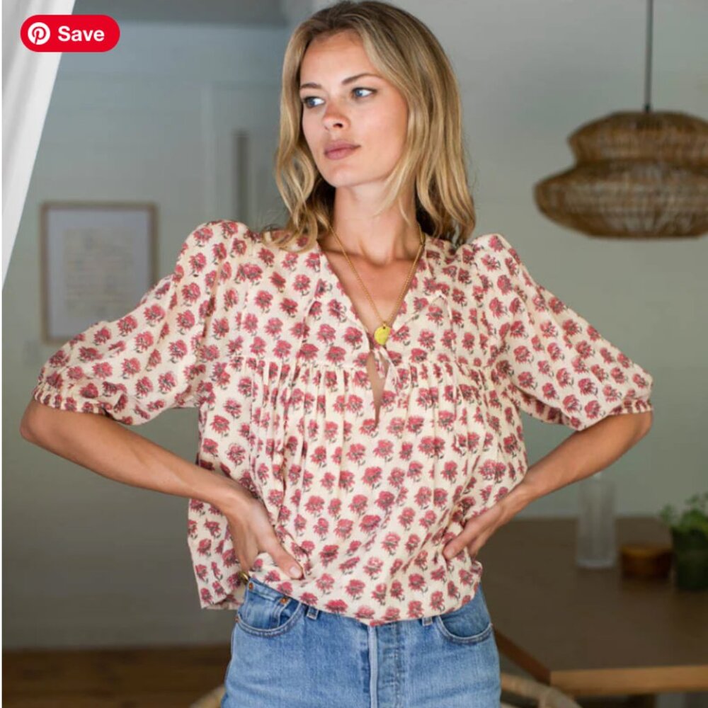 Puff Isla Top - Alma Organic